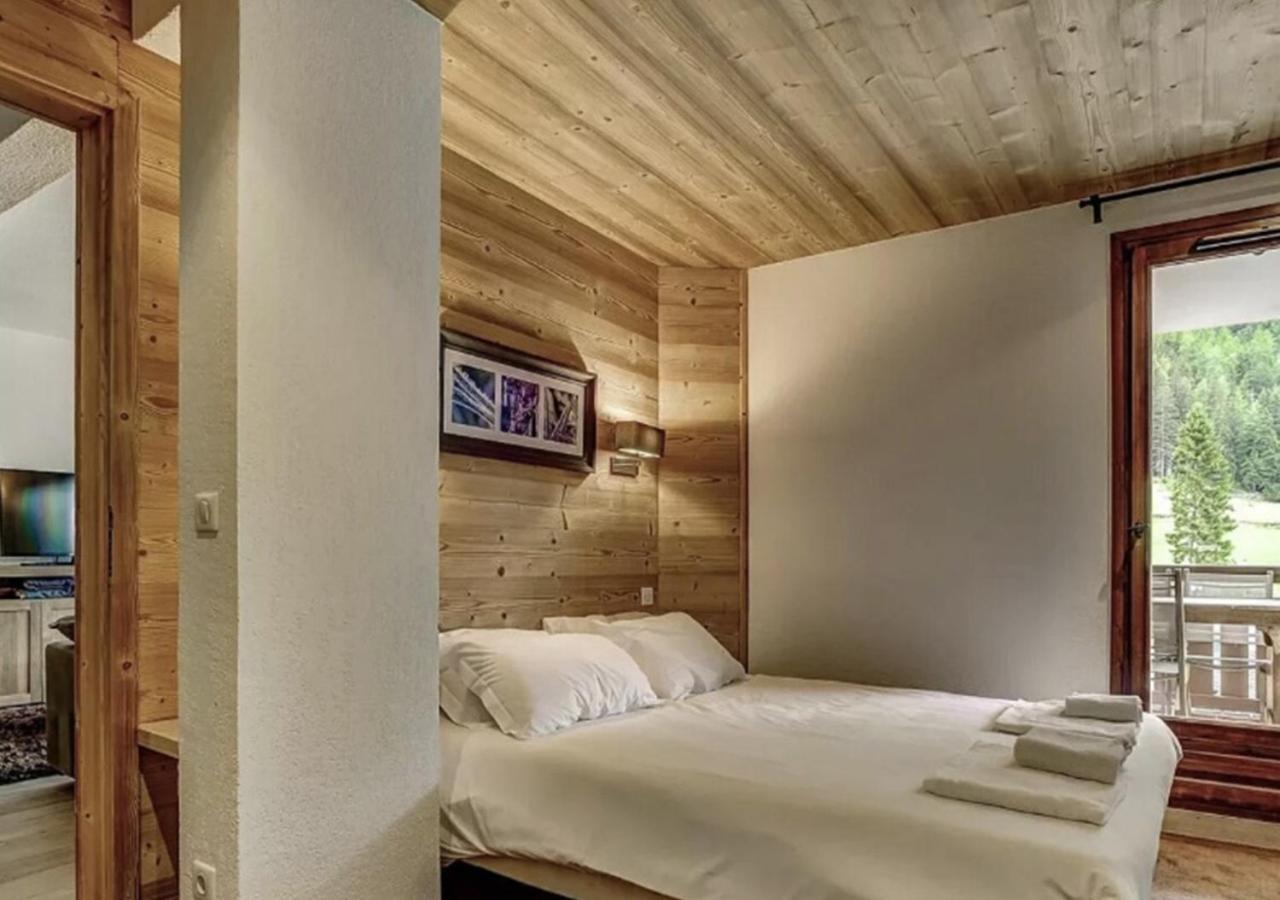 Charming Apartment Chamonix Valley Vallorcine Dış mekan fotoğraf