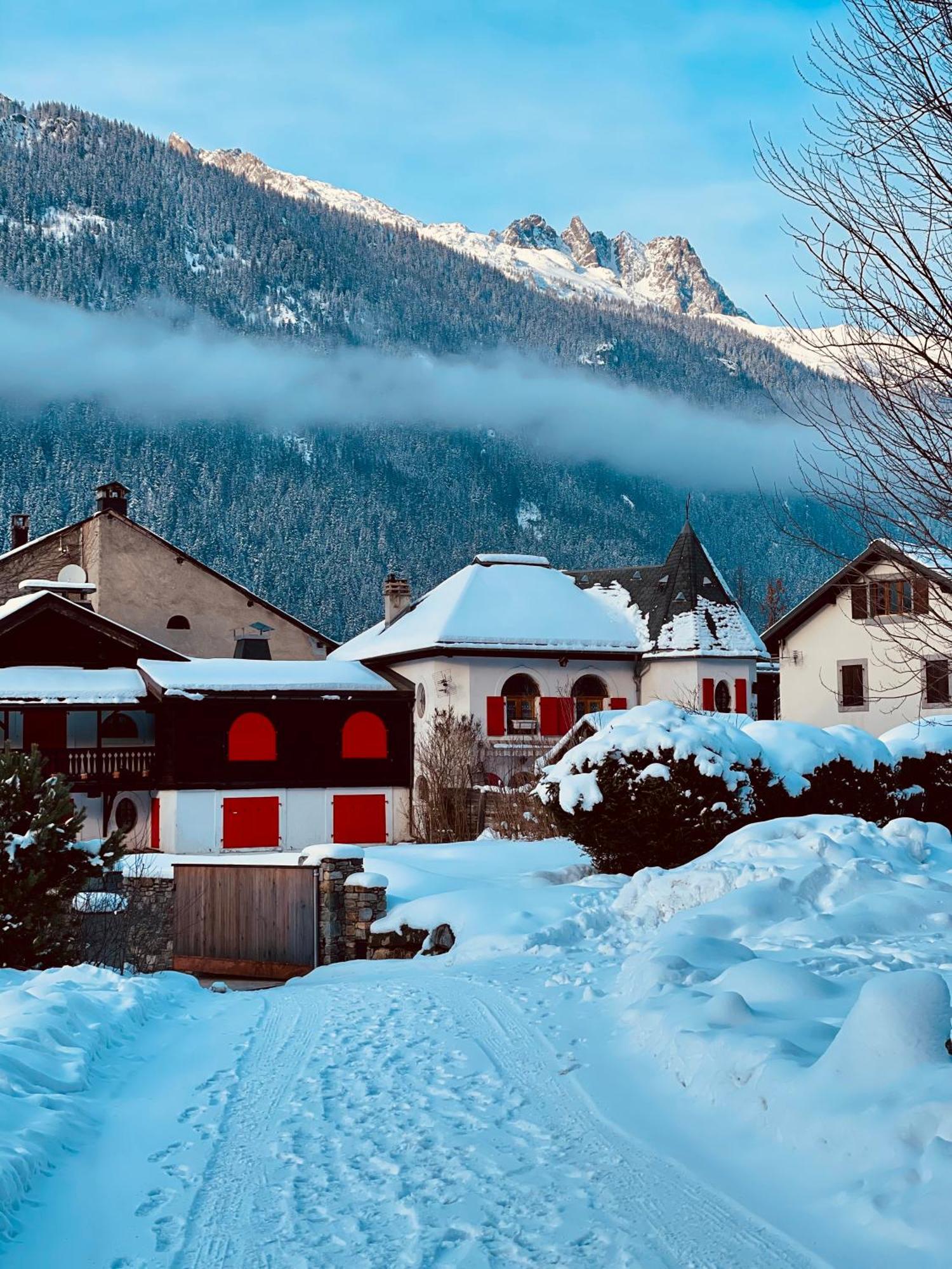 Charming Apartment Chamonix Valley Vallorcine Dış mekan fotoğraf
